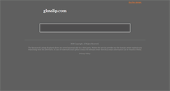 Desktop Screenshot of glosslip.com